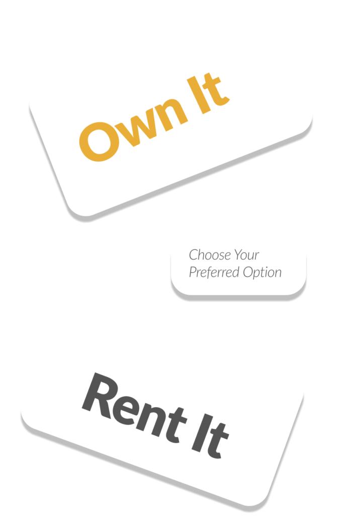 Own it or Rent it